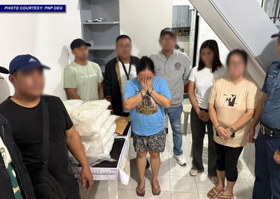 Police pounced on ₱204M worth of shabu in Las Piñas, woman courier arrested
