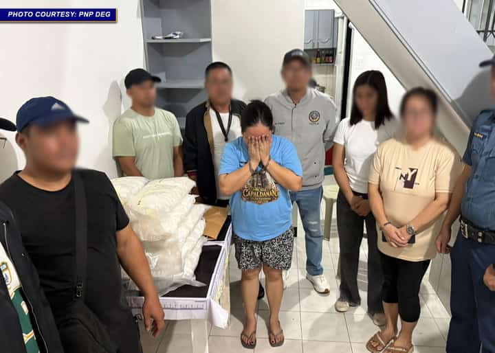 Police pounced on ₱204M worth of shabu in Las Piñas, woman courier arrested