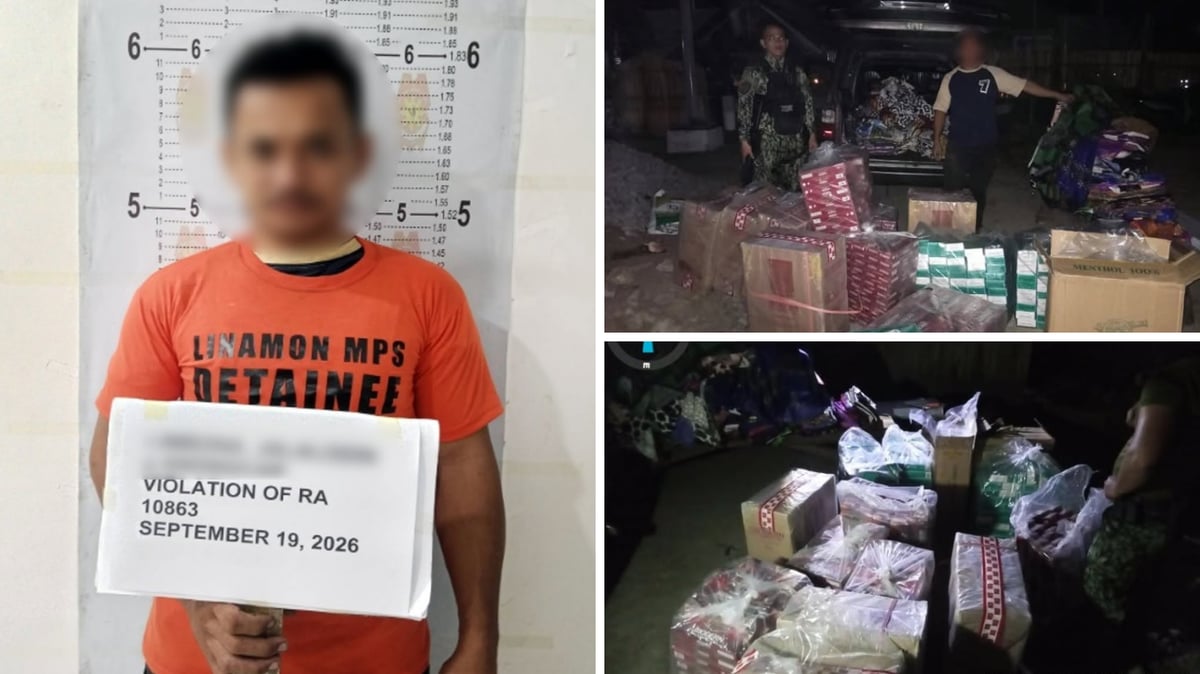 P596K smuggled cigarettes seized