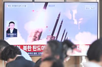 Two projectiles fired into East Sea