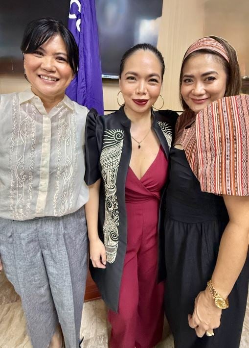 CO-FOUNDER and secretary general Monica Vera, Research and Medical Affairs asst. director Rica Cruz, and PhD, executive director Karen Tanchanco-Caballero.