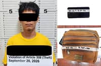 SLING BAG THIEF NABBED IN CUBAO
