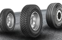 LONG-DISTANCE and regional fleets are among the applications covered by the Michelin X Multi Energy T2 (left). Regional and urban transport operators can source Michelin X Multi D+ tires through BSB Junrose (center). Commercial vehicles used for regional, long-distance and urban transport are supported by the Michelin X Multi Energy Z (right).