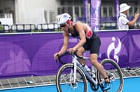 TAKUMI Hojo emerges as the first gold medalist after ruling the men’s individual triathlon event of the 20th Asian Games on Sunday.