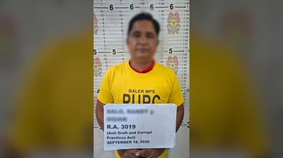 Provincial board member nabbed
