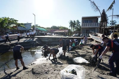 2,974 volunteers join coastal cleanup in Pangasinan