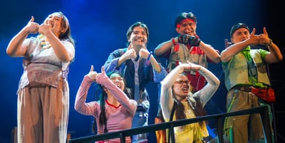 PETA puts democracy on stage
