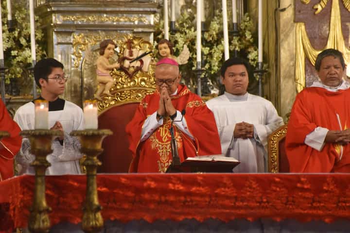 Gerardo Alminanza presides mass for 54th Anniversary of the Declaration of Martial Law