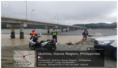 Farmer swept away in Ilocos Sur river
