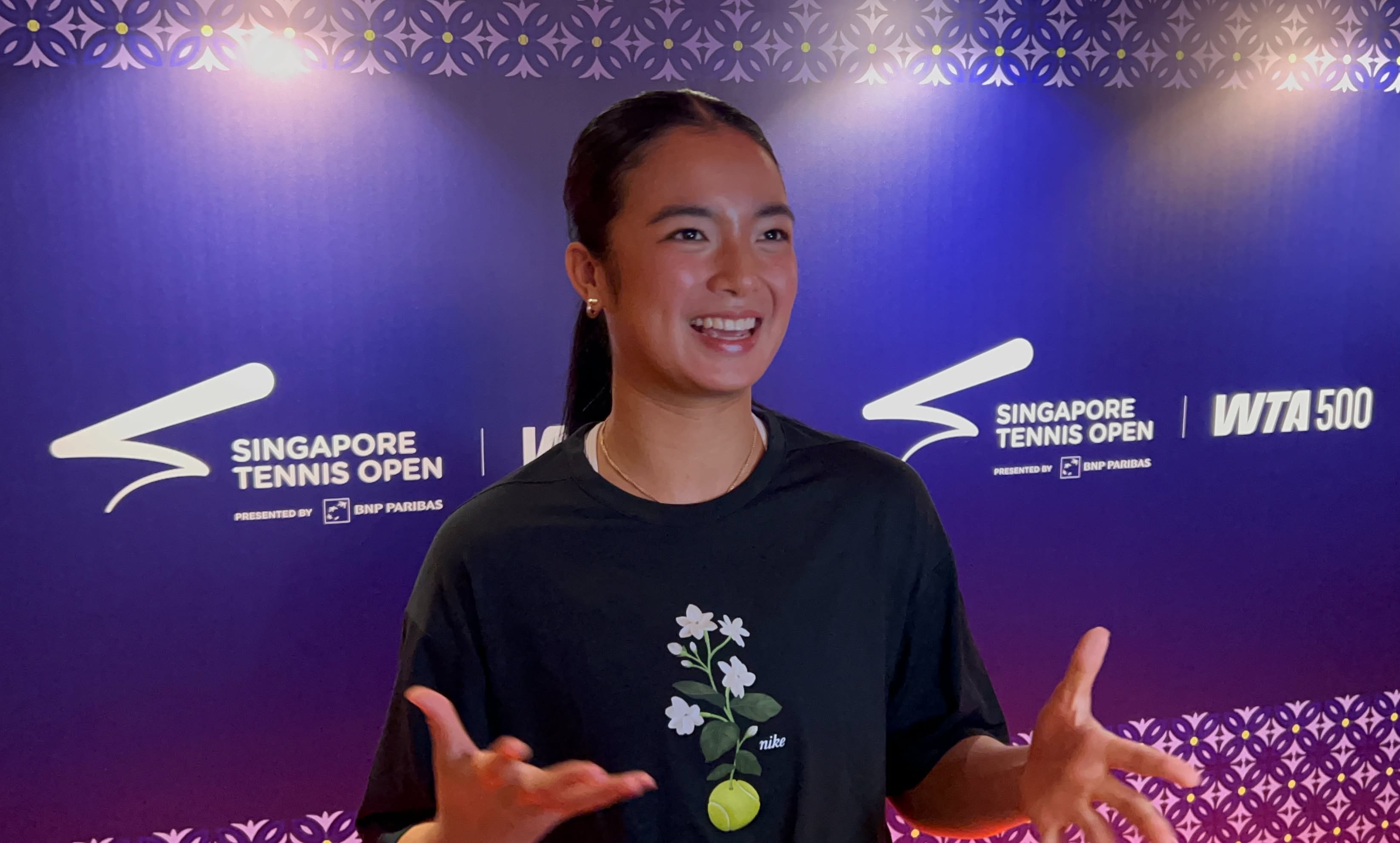 HOME AWAY FROM HOME: Alex finds comfort competing in Singapore