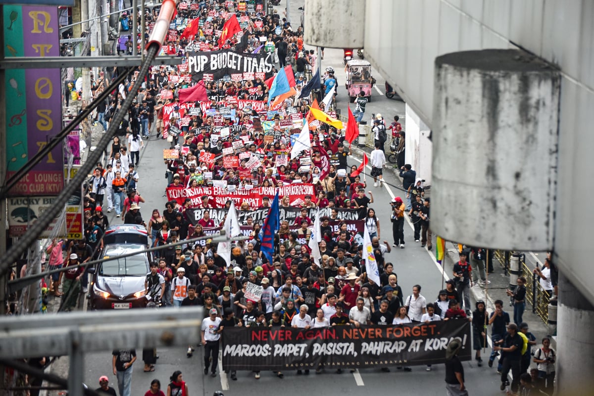 54th Martial Law Commemoration Protest