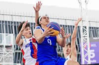 NIC Cabañero delivers a dominant performance, lifting Gilas Pilipinas to back-to-back wins over Mongolia and Sri Lanka in the opening day of the men’s 3x3 basketball event of the 20th Asian Games on Monday.