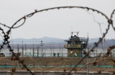 DMZ blast injures three