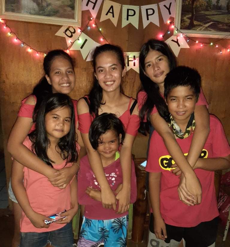 MONTEJO Siblings. Shynne envisions education as the catalyst for improving their family’s future.
