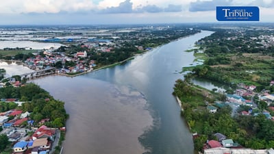 Calumpit from above 