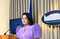 Palace press officer, Usec. Claire Castro