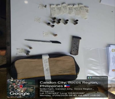 Man arrested, ammunition seized in Candon City