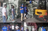 Chinese businessman, Filipina nabbed over P800-K fake rice sacks
