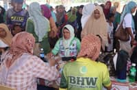 MEDICAL workers conducts a health consultation during a joint medical mission in Tugunan, Special Geographic Area, Bangsamoro Autonomous Region in Muslim Mindanao. Organized by the local government unit of Tugunan, the Ministry of Health-BARMM, the SGA Field Health Office, and the Tugunan Rural Health Unit, the initiative provided free medical check-ups and essential medicines to residents in Barangays Manaulanan and Balong affected by recent local tensions.