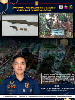 Arms cache found in Nueva Ecija