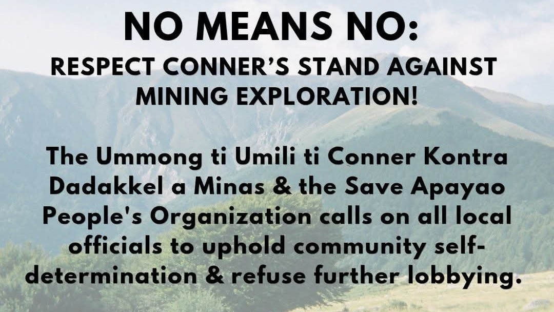 Indigenous group assails mining firms’ lobbying in Apayao