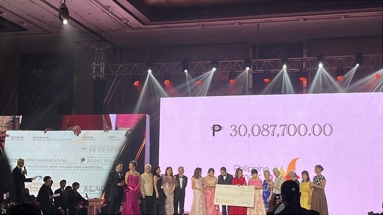 BDWP raises over P30M for PCS cancer programs