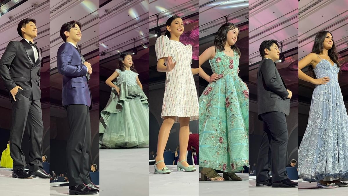 (L-R): Lance Patrick Santos Mercado, Stella Nuguid, Olivia Crisologo, Emanuelle Grace Tan, Liam Kevin Lao Chua, Anechka Estrada