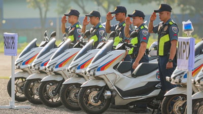 NCRPO receives new motorcycle fleet