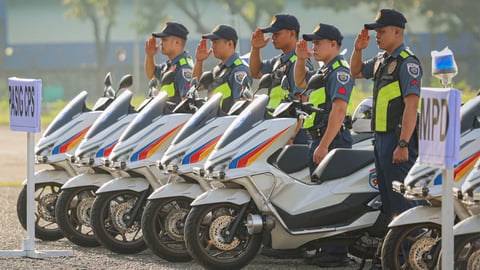 NCRPO receives new motorcycle fleet