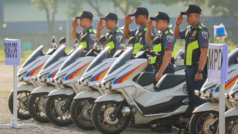 NCRPO receives new motorcycle fleet