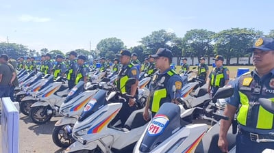 NCRPO deploys more police motorcycles to boost 911 emergency response