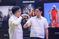 PRESIDENT Ferdinand Marcos Jr. (right) and Department of Migrant Workers Secretary Hans Leo Cacdac at the Philippine Maritime Convention 2026 at The Manila Hotel on 23 September 2026.