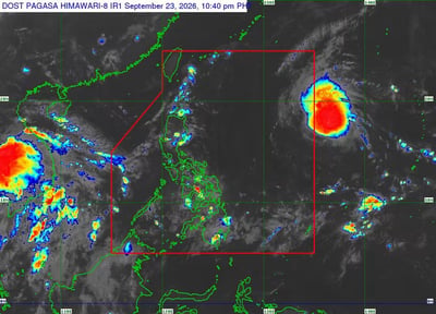 '#QueeniePH' enters PAR, may become typhoon by Sunday