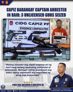 Kapitan na mahilig sa bengbeng, arestado sa Capiz