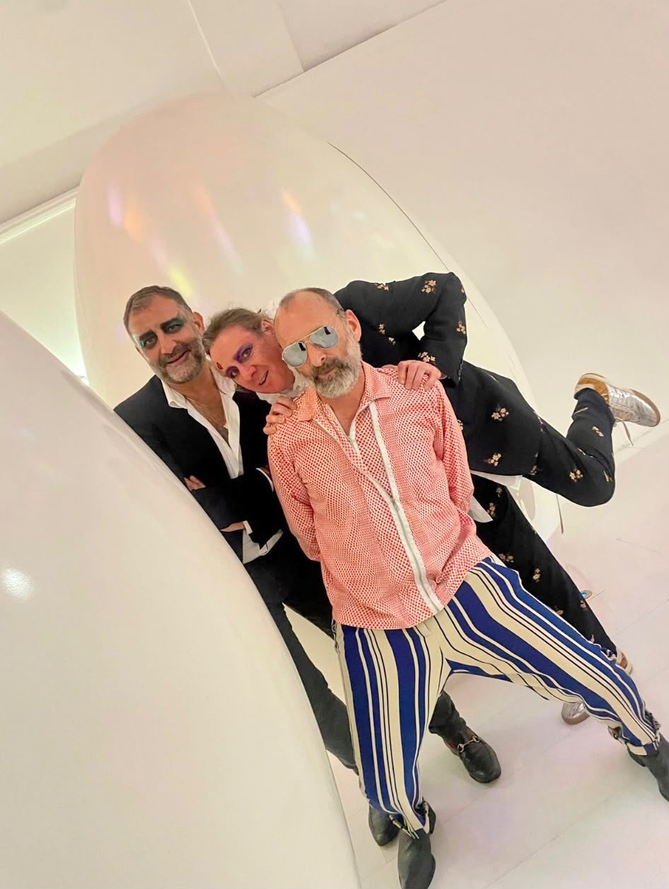 ÇAN Yavuz, Stephen Carroll and Ab Rogers (son of Pompidou Centre architect, Richard Rogers).