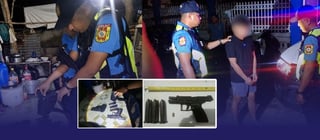 Angeles cop nabbed after firing service gun in Tarlac