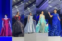 STYLE Icons of BDWP (from left) Cecille Bravo, Eimee Edralin Cragun, Vilma Ligahon, Maria Lourdes Rojas, Josefina Cia-Roman and Congresswoman Linabelle Ruth Ramos Villarica.