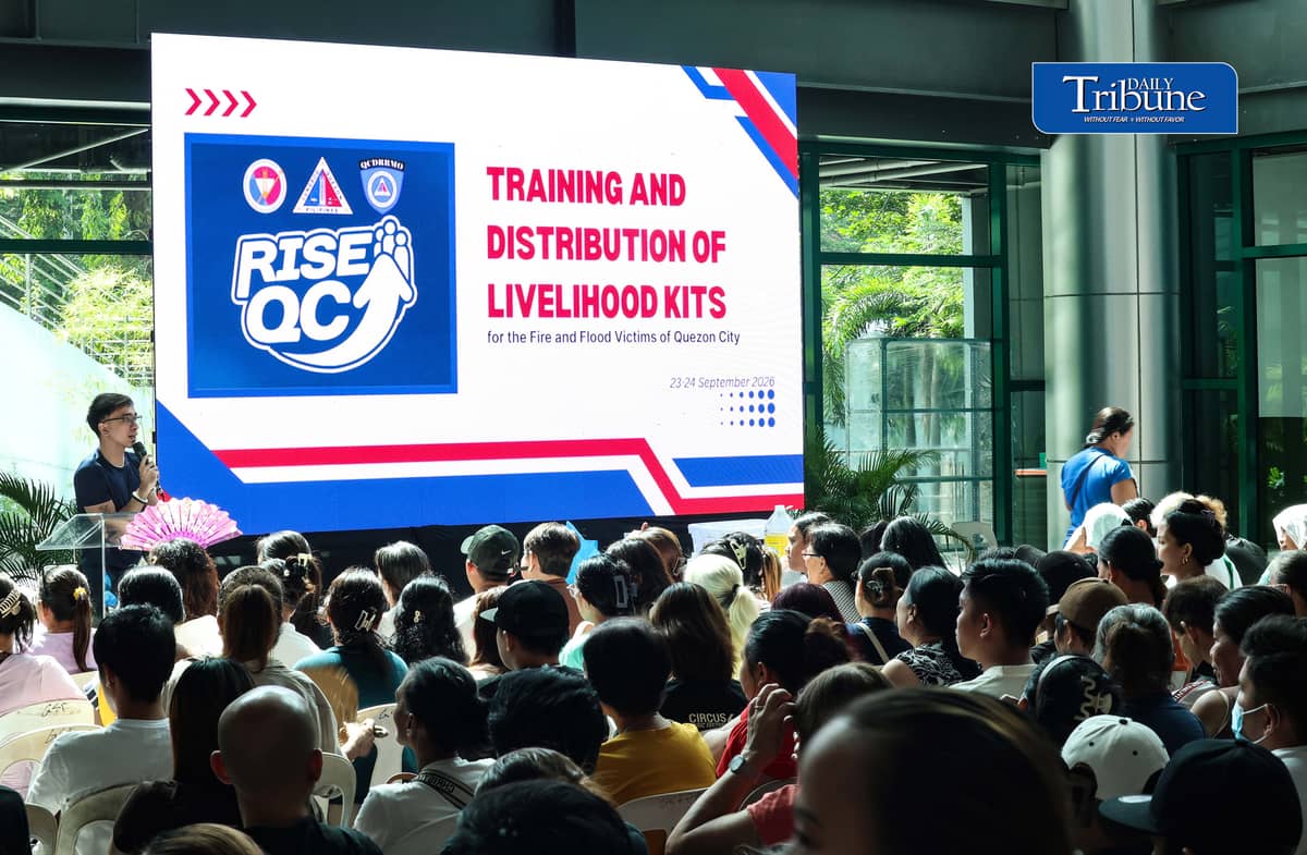 LIVELIHOOD TRAINING FOR DISPLACED QC RESIDENTS
Residents displaced by fires and other calamities attend livelihood training under Quezon City’s RISE QC program on Thursday, 24 September 2026.
A Social Weather Stations survey conducted from 20 to 29 June found that 33 percent of adult Filipinos expected the economy to improve over the next 12 months, while 24 percent expected it to worsen.
Photo by Analy Labor