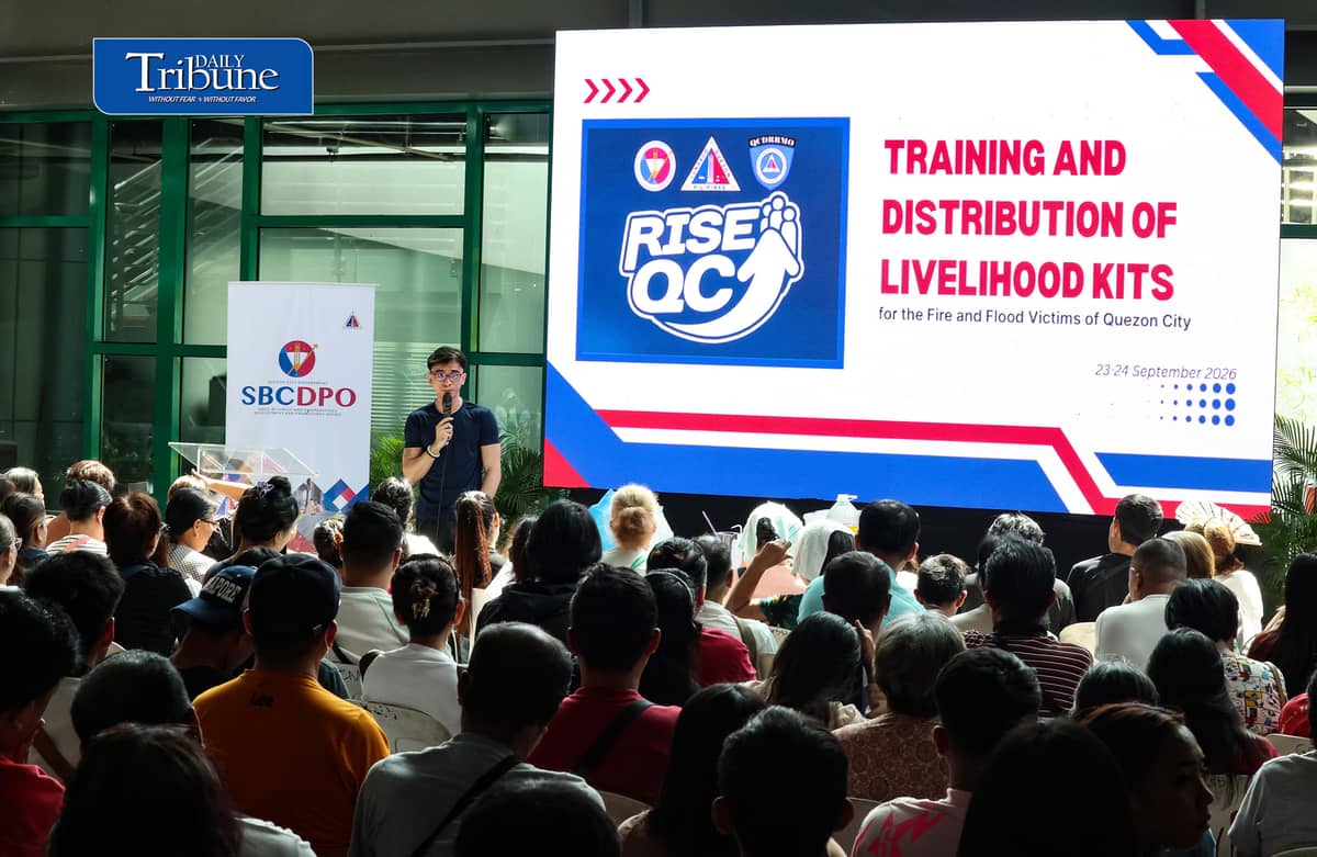 LIVELIHOOD TRAINING FOR DISPLACED QC RESIDENTS
Residents displaced by fires and other calamities attend livelihood training under Quezon City’s RISE QC program on Thursday, 24 September 2026.
A Social Weather Stations survey conducted from 20 to 29 June found that 33 percent of adult Filipinos expected the economy to improve over the next 12 months, while 24 percent expected it to worsen.
Photo by Analy Labor