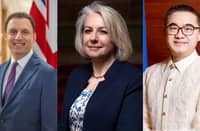THE £5-billion financing support for certain particular projects including energy transition was provided through UK Export Finance and finalized by (from left) UK Trade Minister Lord Anas Sarwar, UK Ambassador Sarah Hulton OBE and Finance Secretary Frederick Go.