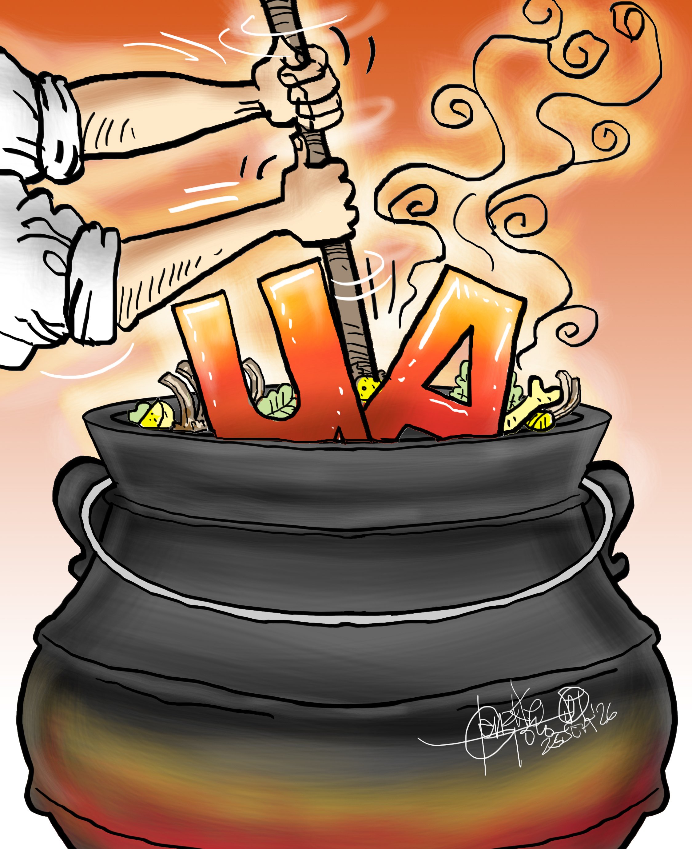 President‘s pork cooks