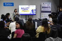 (September 24 2026) The Quezon City Government conducted a “Bata sa Likod ng Balita: a Forum on Child-Sensitive Reporting”, on Thursday September 24, 2026, a training-forum that will feature discussions on children’s rights and relevant laws, ethical and sensitive interviewing and reporting practices, responsible use of photos and videos, protection of children’s identities, and the potential impact of media coverage on children and their families. They also discuss real-world challenges and practical approaches to reporting cases involving minors. Held at Quezon City Meeting, Incentives, Conferences, and Exhibitions (M.I.C.E.) Center. Photo/Analy Labor