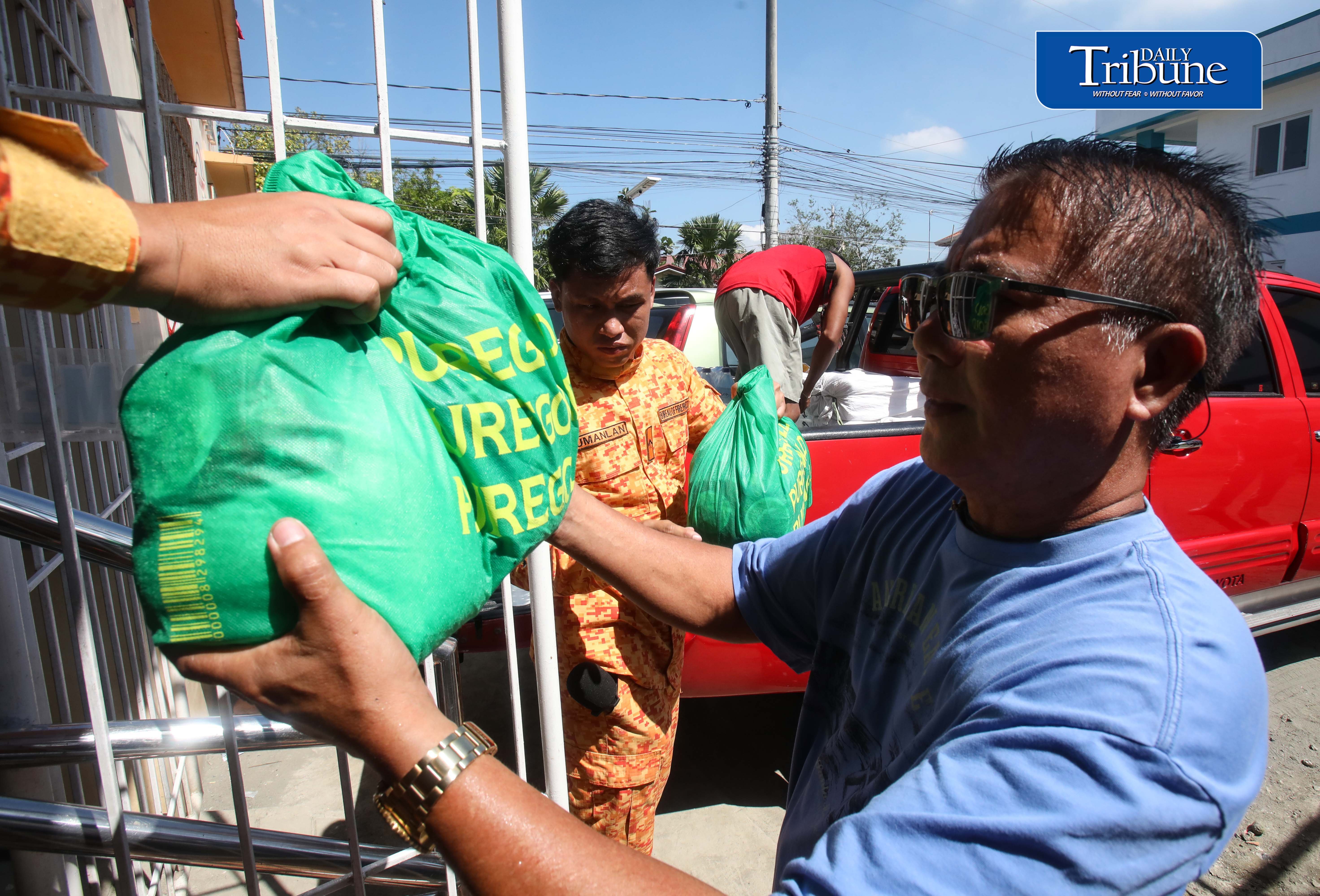 AID FOR FLOOD-HIT FAMILIES