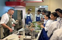 BENILDE student-chefs traded school kitchens for the real thing, spending six months training inside restaurants across Italy.
