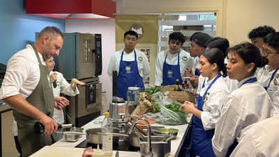 BENILDE student-chefs traded school kitchens for the real thing, spending six months training inside restaurants across Italy.