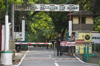 Facade of the Correctional Institution for Women during Mary Jane Veloso's expected release