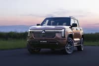 FLAGSHIP Pajero returns with upright proportions, T-shaped lights and familiar design cues from earlier generations.