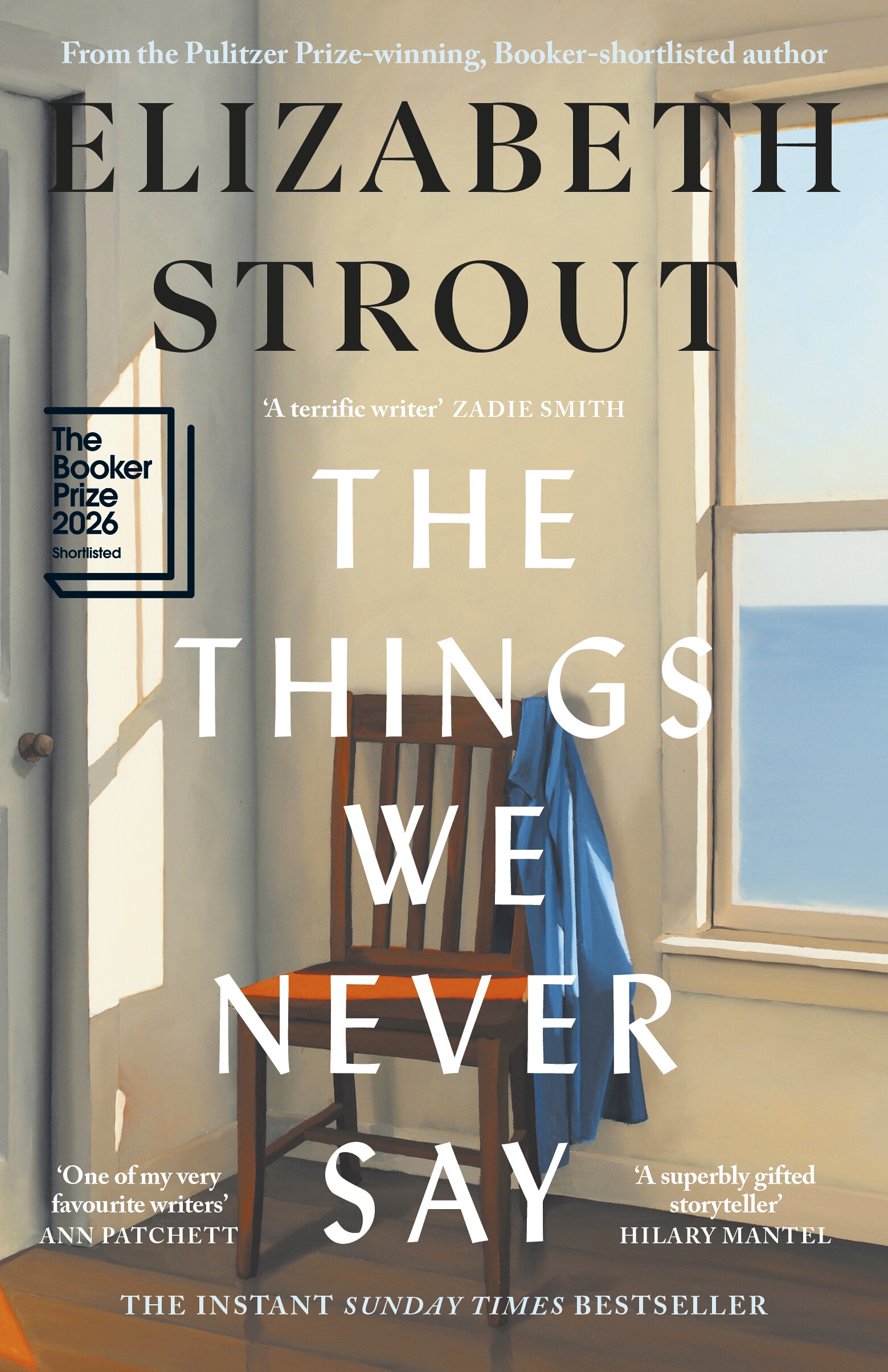 ‘THE Things We Never Say’ by Elizabeth Strout black.