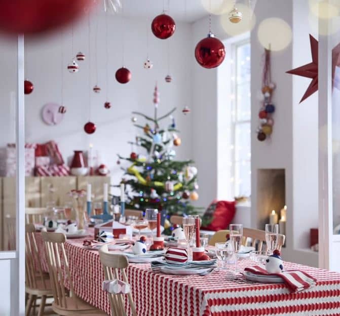 Tabletop decorations offer a simple way to bring Christmas touches into everyday living spaces.