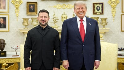 Zelensky: Trump okays Ukraine Patriot license